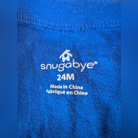 Blue Jays Snugabye Convert-A-Foot Sleeper  Unisex Sz 24 Months 26-32 Lbs - Picture 7 of 12